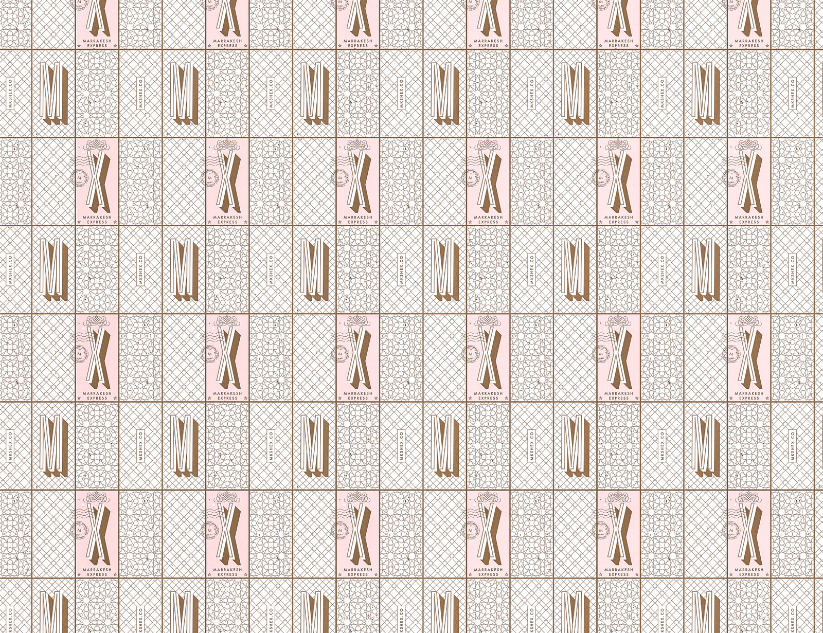 phillip fivel nessen restaurant brand identity pattern